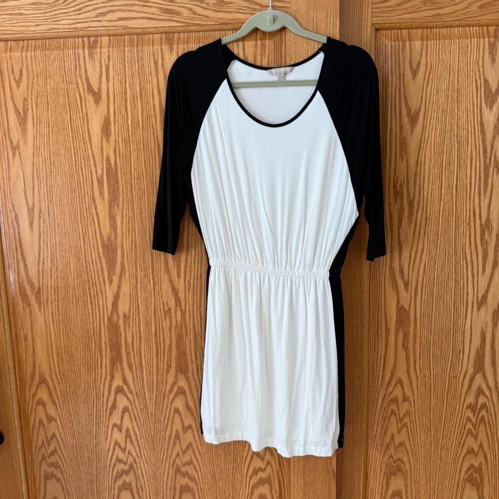Banana Republic Two-Tone Mini Dress